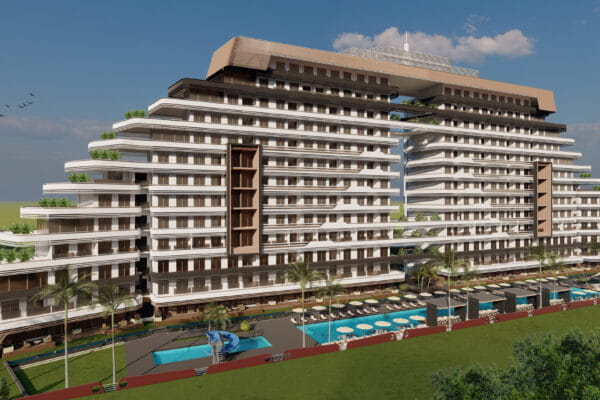 New Flats for Sale in a Luxury Residence Complex in Antalya