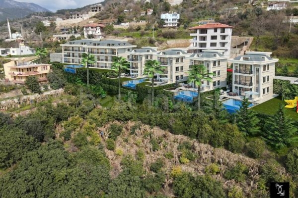 New Project Flats And Villas For Sale In Alanya Kestel