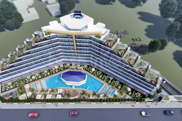 Sea View Apartments from New Project in Antalya
