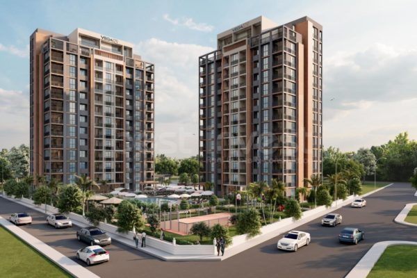 Bezahlbare Wohnungen aus dem Projekt in Mersin