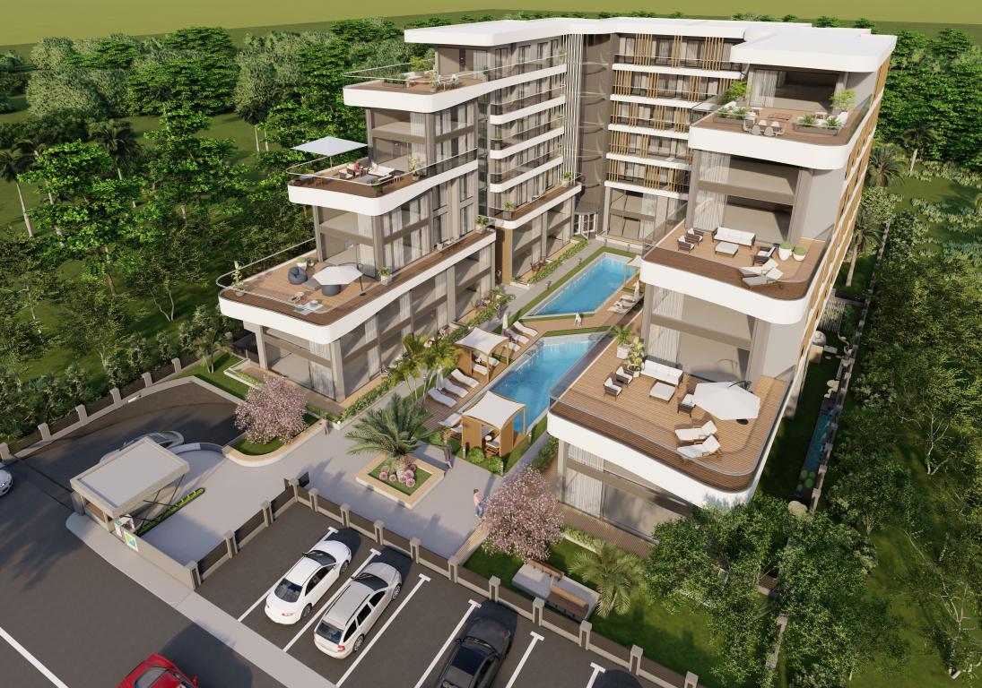 Apartments for Sale from New Housing Project in Antalya