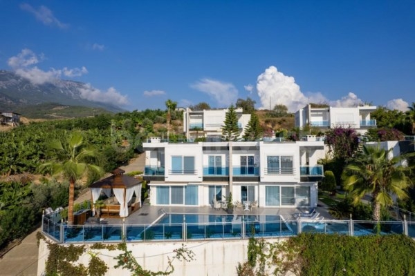 Uniquely Beautiful Full View Villa in Alanya Kargicak