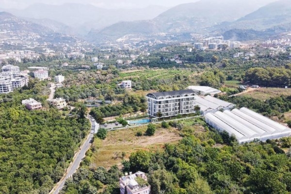 Apartments for Sale in a Residential Complex in Oba, Alanya