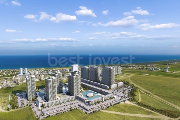Prime Residential Haven: Exclusive Apartments in Northern Cyprus' Beloved Long Beach Locale