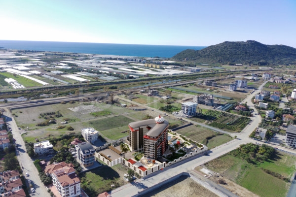 Apartment for sale in Alanya Gazipaşa, where modern comfort and natural beauty meet in a new project