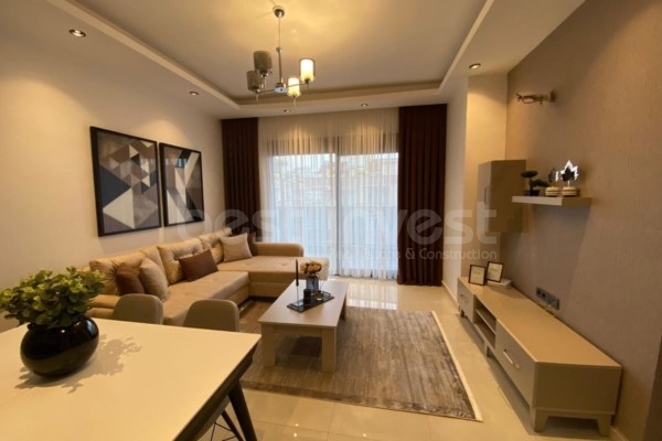 Furnished 1+1 Apartment in Mahmutlar Alanya