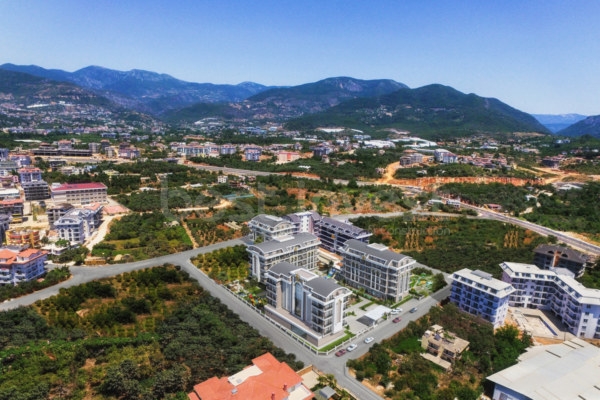 Housing Project Equipped with All Facilities of Modern Life in Alanya Oba Neighborhood
