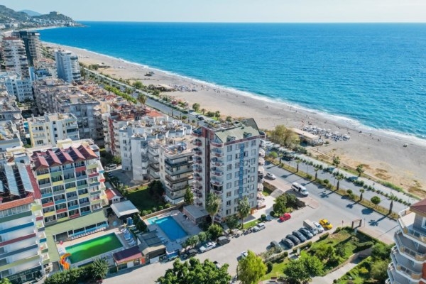 Alanya Mahmutlar'da Denize Sıfır 2+1 Daire