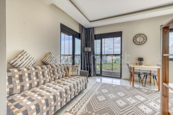 Furnished 1+1 Apartment for Sale in Mahmutlar Alanya