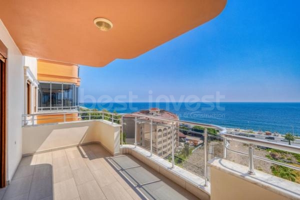 Furnished 2+1 Apartment with Sea View in Mahmutlar, Alanya!