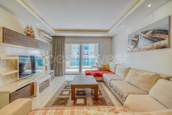 Furnished 1+1 Apartment for Sale in Alanya Mahmutlar