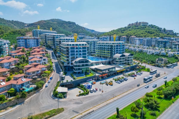4+1 penthouse in the Alanya Kargıcak Konak Seaside Premium luxury complex