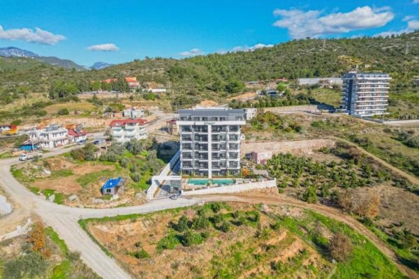 Na sprzedaż dwupoziomowe mieszkanie 2+1 w dzielnicy Demirtaş w Alanyi