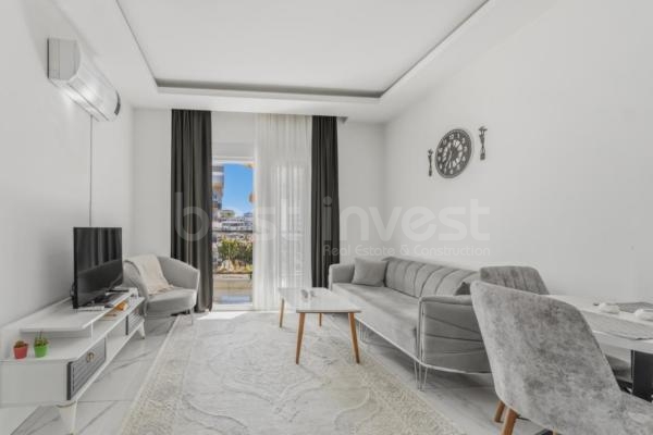 Furnished 1+1 Apartment for Sale in Alanya Mahmutlar